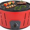 Princess 105010 Albufeira Kolenbarbecue Rood/Zwart + Opbergtas - Afbeelding 2