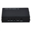 Roline 14.01.3585 HDMI splitter 3840 x 2160 p Black - Afbeelding 2