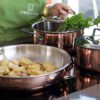 Chefkoch Luxe Design Koperen Kookset 3-delig inclusief Deksel - Afbeelding 6