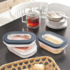 Sigma home vleeswarendoos transparant blauw - Afbeelding 3