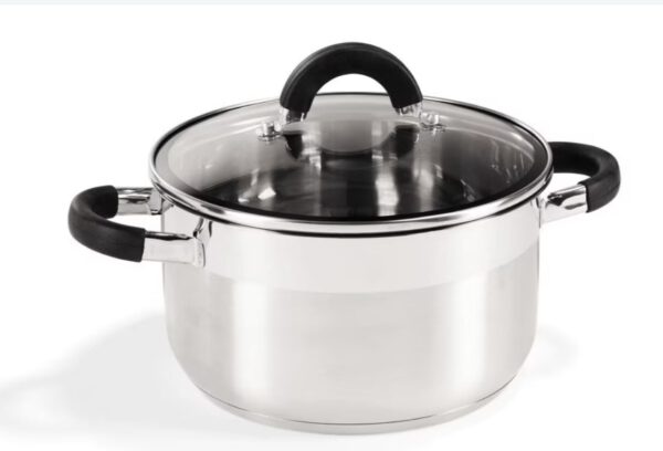 ELO Basic vleespot met glazen deksel 20 cm Siloncano