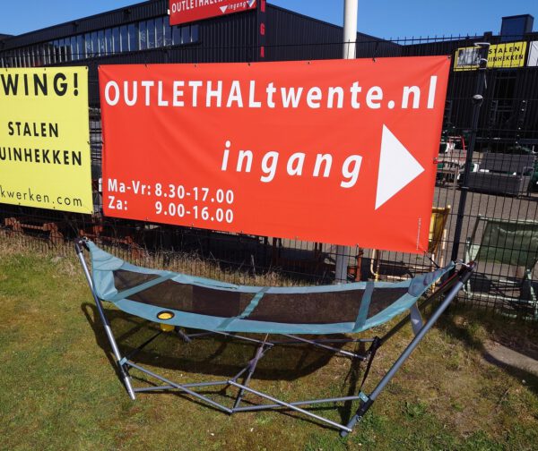 Hangmat met opvouwbaar frame Groen