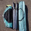 Hangmat met opvouwbaar frame Groen - Afbeelding 2