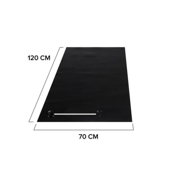 vloerbeschermingsmat fitness apparatuur 120 cm - Afbeelding 2