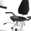 Lig-hometrainer voor thuisgebruik – met app-koppeling, 24 weerstandsniveaus & 6 trainingsprogramma’s – tot 110 kg – wit/geel - Afbeelding 2
